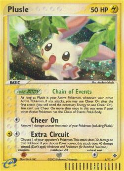 Plusle (8/97) HOLO - DE (Light Played)