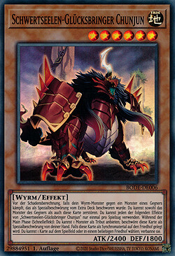 Schwertseelen-Glücksbringer Chunjun (Super Rare-BODE)