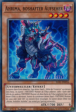 Ahrima, Boshafter Aufseher (EGS1)