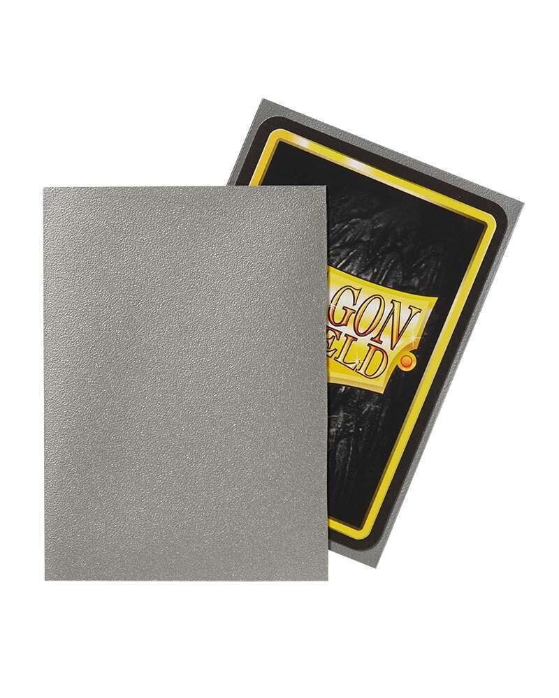 Dragon Shield - Standard Sleeves - Silver MATTE (100)