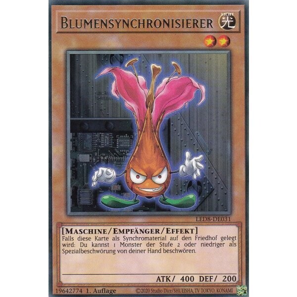 Blumensynchronisierer (Rare-LED8)