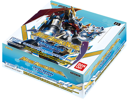 Digimon - Booster Display: New Awakening - Version 8.0 - EN
