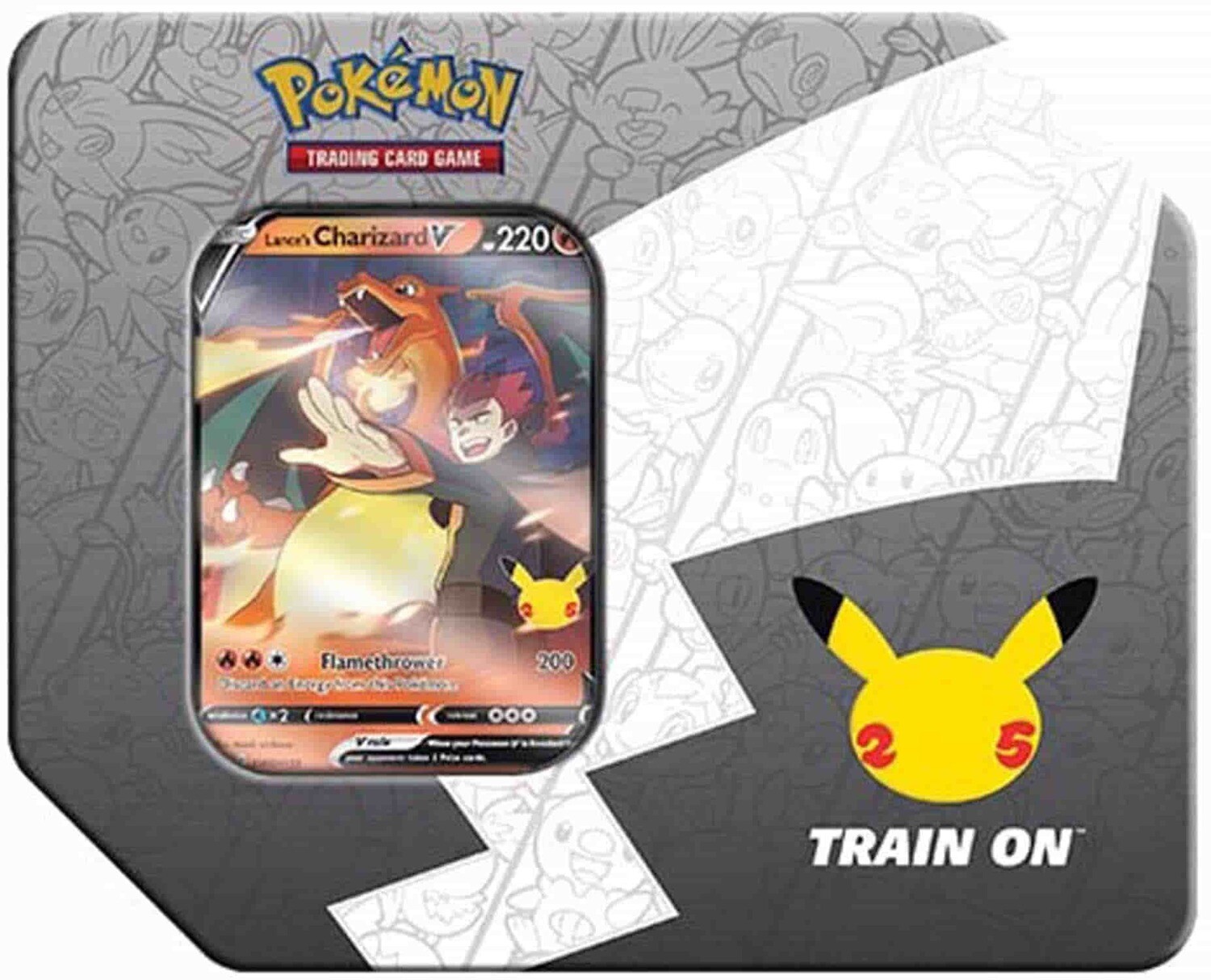 Pokémon -  Celebrations - Lances Charizard Big Tin - EN