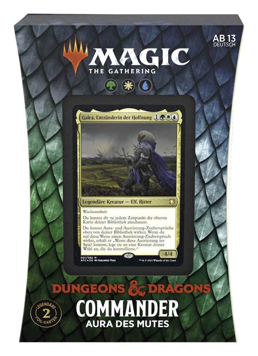 Magic: Dungeons &amp; Dragons: Adventures in the Forgotten Realms - Commander Deck - Aura of Courage