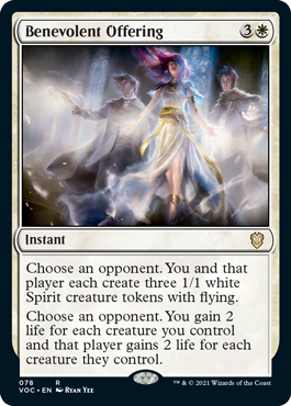 Benevolent Offering (Rare-VOC)