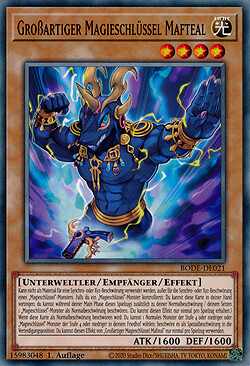 Großartiger Magieschlüssel Mafteal (BODE)