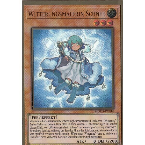 Witterungsmalerin Schnee (GOLD RARE-MGED)