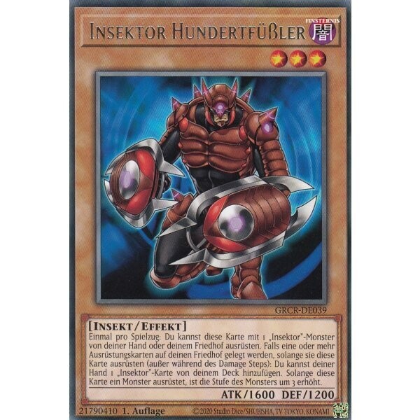 Insektor Hundertfüßler (Rare-GRCR)