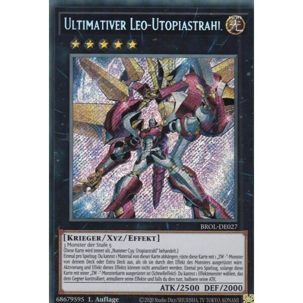 Ultimativer Leo-Utopiastrahl (Secret-Rare-BROL)