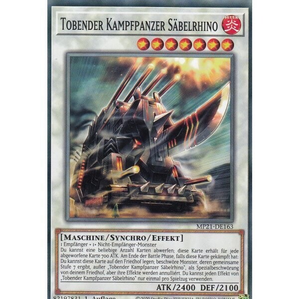 Tobender Kampfpanzer Säbelrhino (MP21)