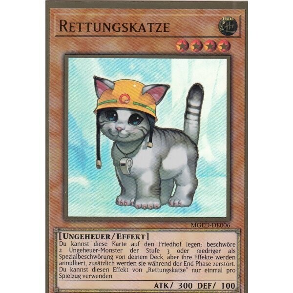 Rettungskatze (GOLD RARE-MGED)