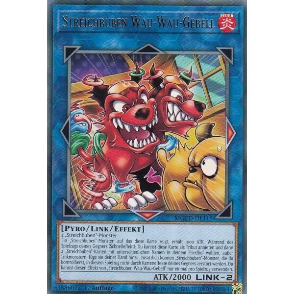 Streichbuben Wau-Wau-Gebell (RARE-MGED)