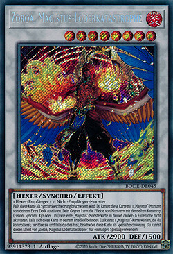 Zoroa, Magistus-Loderkatastrophe (Secret Rare-BODE)