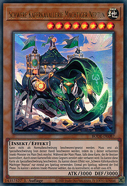 Schwere Käferkavallerie Mächtiger Neptun (Ultra Rare-BODE)
