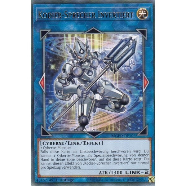 Kodier-Sprecher Invertiert (RARE-MGED)