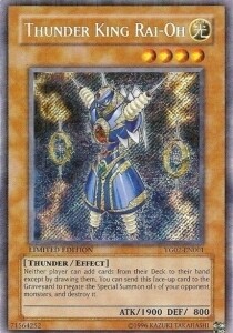 Donnerkönig Rai-Oh (Secret Rare - YG02) - EN (Excellent)