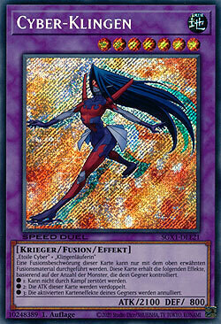 Cyber-Klingen (Secret Rare-SGX1)
