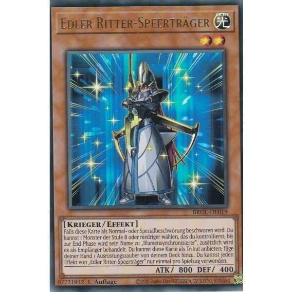 Edler Ritter-Speerträger (Ultra-Rare-BROL)
