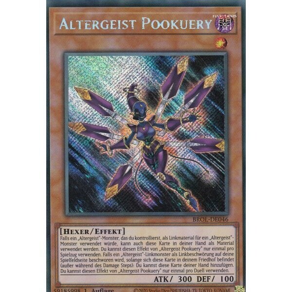 Altergeist Pookuery (Secret-Rare-BROL)