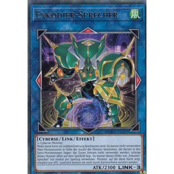 Exkodier-Sprecher (RARE-MGED)