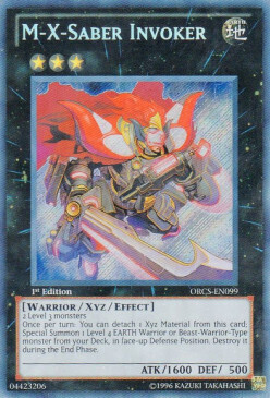 M-X-Säbel-Beschwörer (Secret Rare-ORCS) - DE (Near Mint)