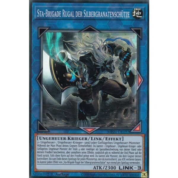 Sta-Brigade Rugal der Silbergranatenschütze (Super-Rare-MP21)