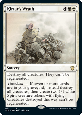 Kirtar&#39;s Wrath (Rare-VOC)