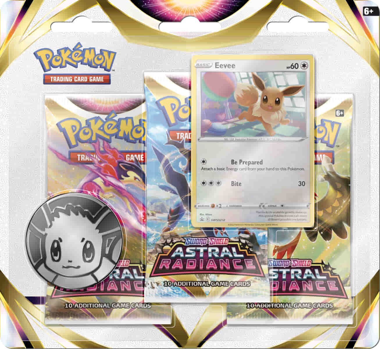 Pokémon - Sword &amp; Shield: Astral Radiance - Blister Pack Eevee - EN