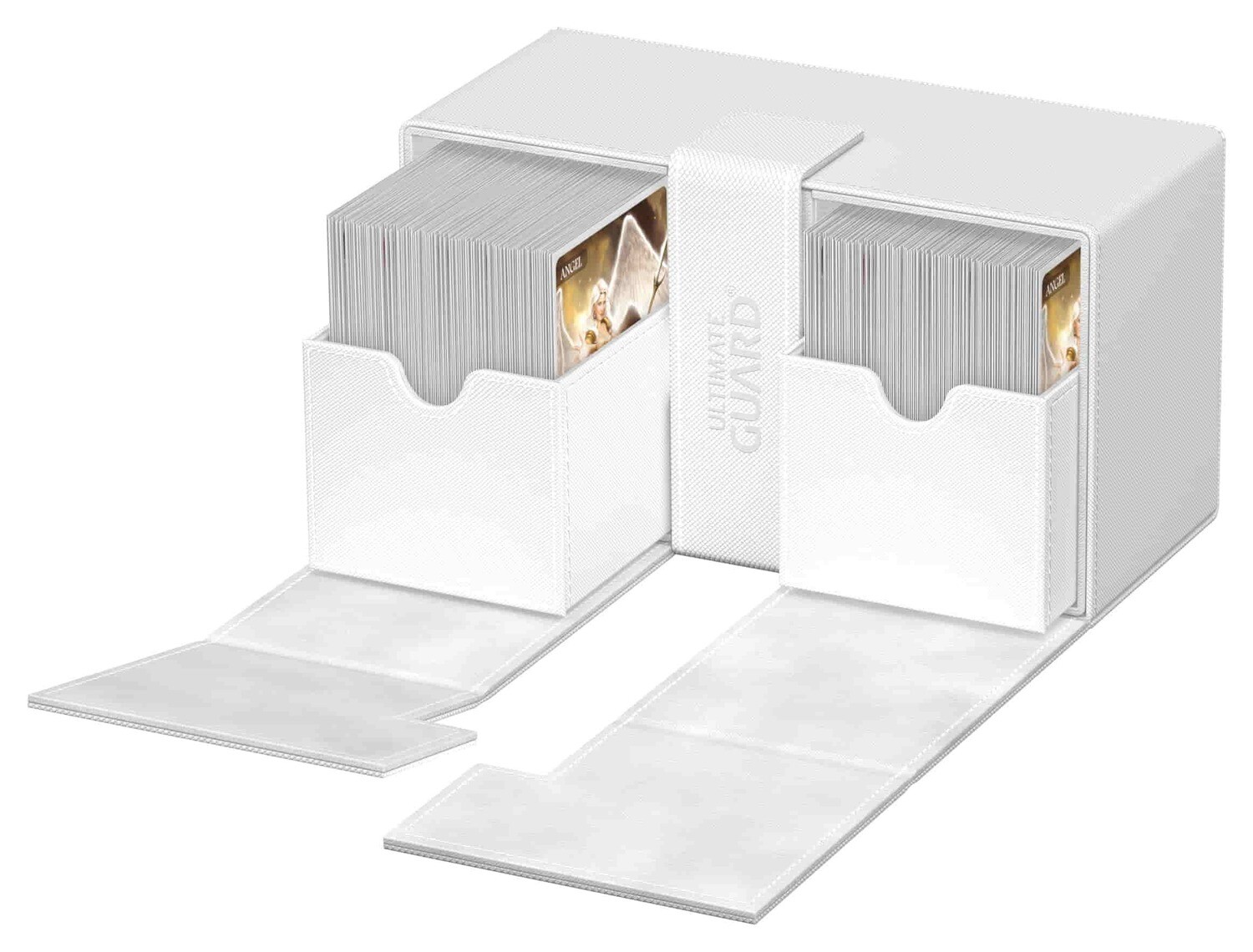 Ultimate Guard - Twin Flip&#39;n&#39;Tray 200+ Xenoskin - Monocolor White