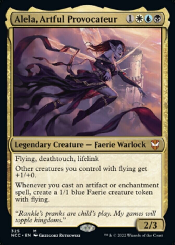 Alela, Artful Provocateur (Mythic-NCC)