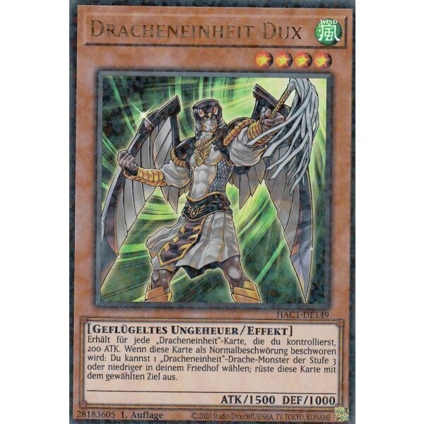 Dracheneinheit Dux (Duel Terminal Ultra Rare-HAC1)
