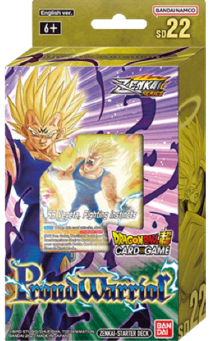 Dragon Ball Super - Proud Warrior Starter Deck SD22 - EN