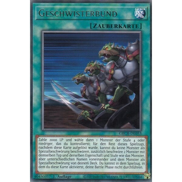 Geschwisterbund (Rare-GRCR)