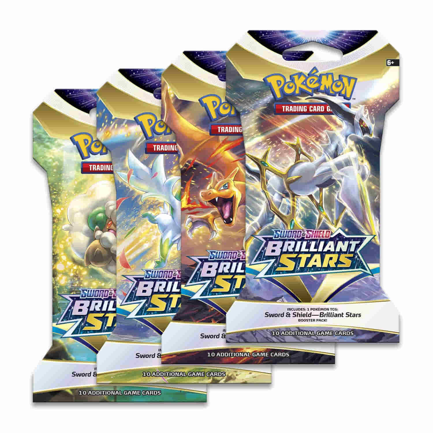 Pokémon - Sword and Shield: Brilliant Stars - Sleeved Booster Set - EN