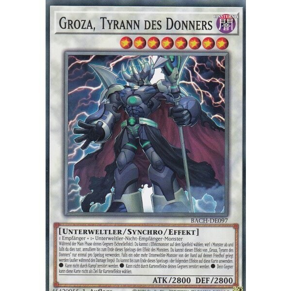 Groza, Tyrann des Donners (BACH)