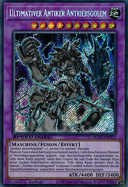 Ultimativer Antiker Antriebsgolem (Secret Rare-SGX1)