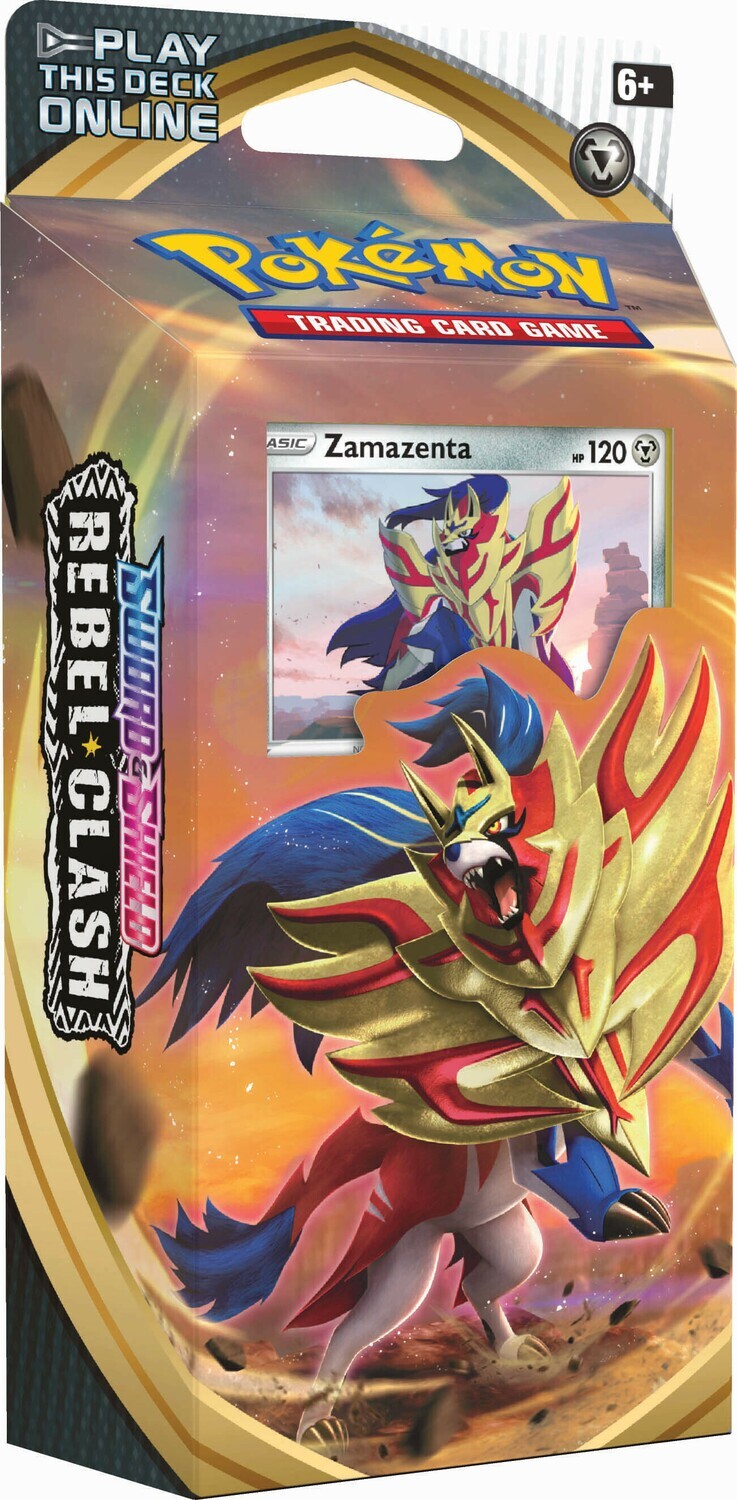 Pokémon - Sword and Shield: Rebel Clash - Theme Deck Zamazenta - EN