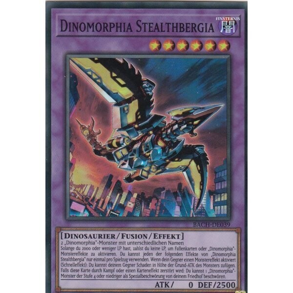 Dinomorphia Stealthbergia (Super-Rare BACH)