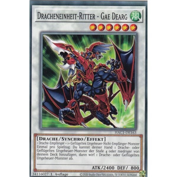 Dracheneinheit-Ritter - Gae Dearg (HAC1)