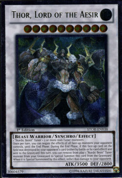 Thor, Herr der Asen (Ultimate Rare-STOR) - DE (Near Mint)