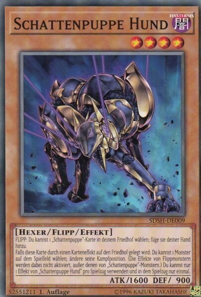 Schattenpuppe Hund (SDSH)