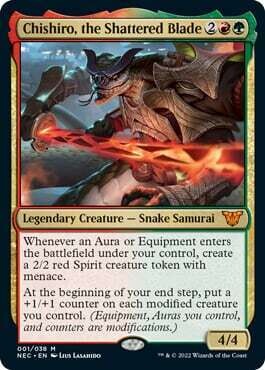 Chishiro, The Shattered Blade (Mythic-NEC)