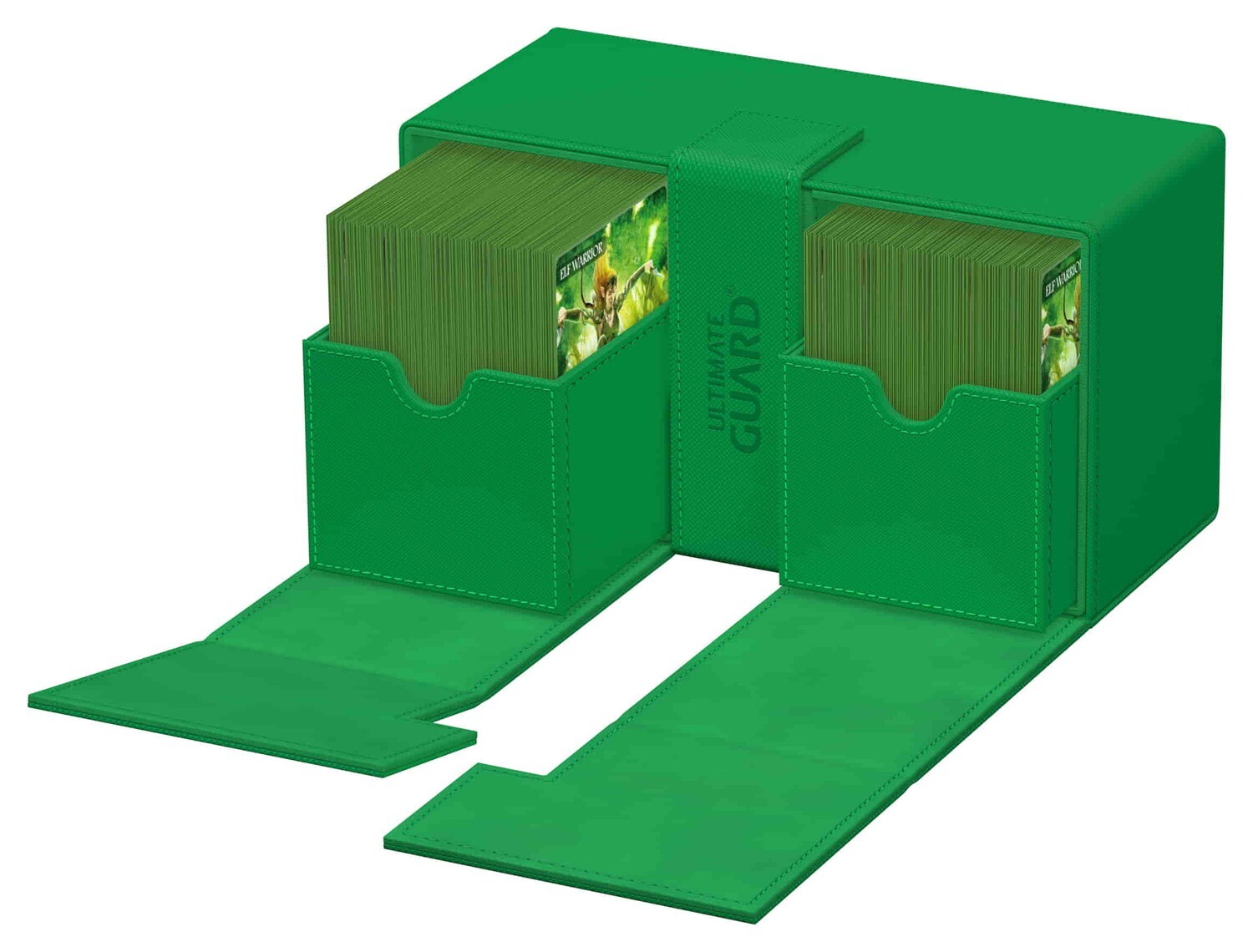 Ultimate Guard - Twin Flip&#39;n&#39;Tray 200+ Xenoskin - Monocolor Green