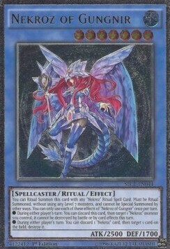 Nekroz von Gungnir (Ultimate Rare - SECE) - DE (Excellent​)