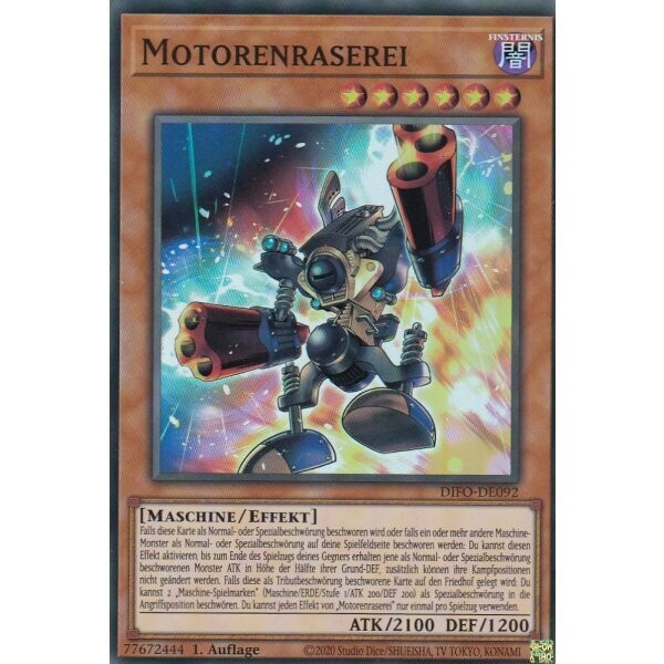Motorenraserei (Super Rare - DIFO)