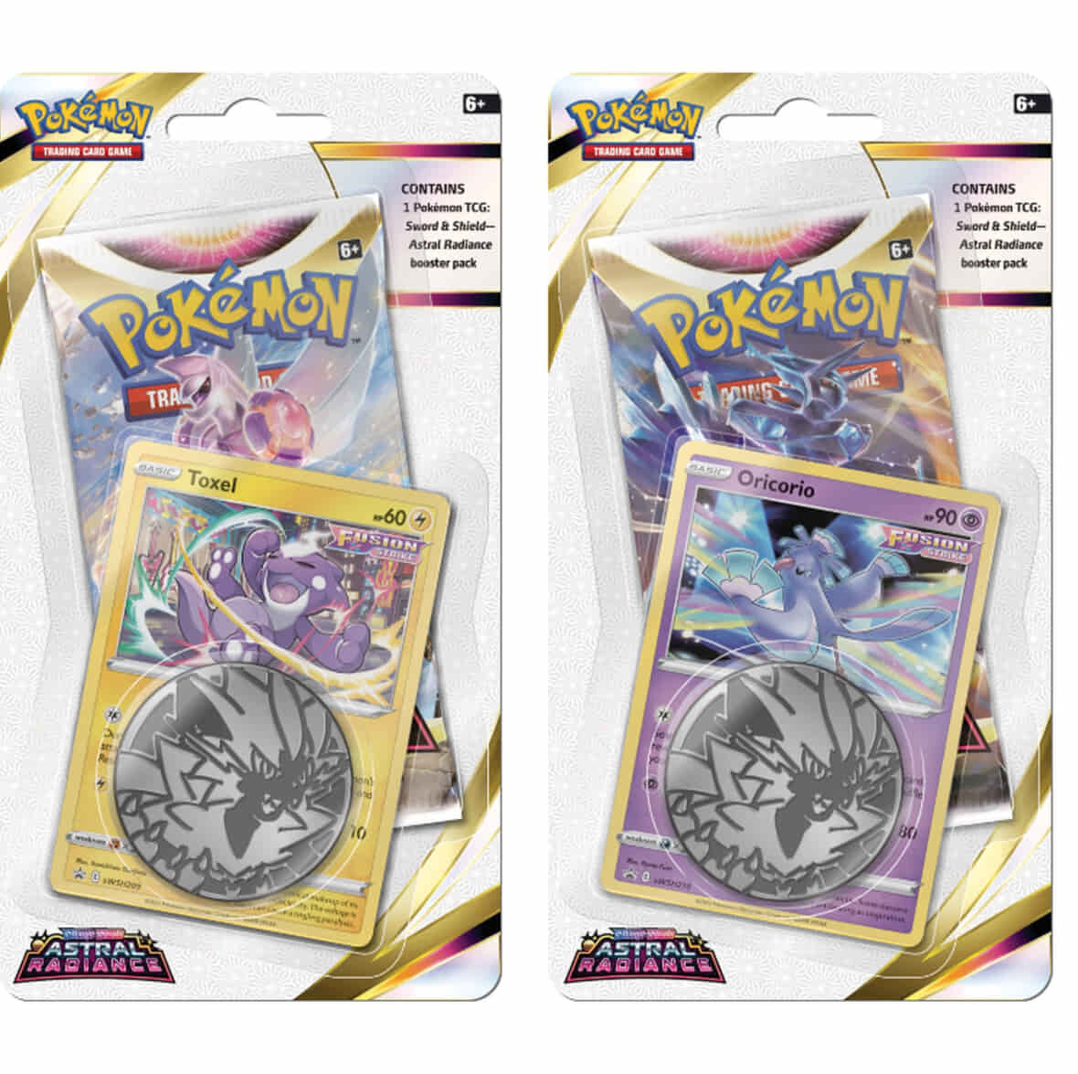 Pokémon - Sword &amp; Shield: Astral Radiance - Blister Pack Set - EN
