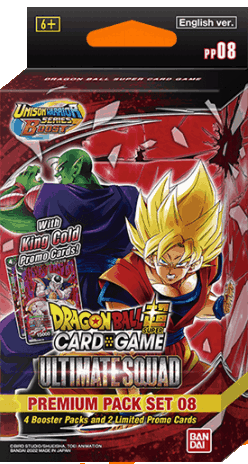 Dragon Ball Super - Ultimate Squad - Premium Pack  Set 08 - EN