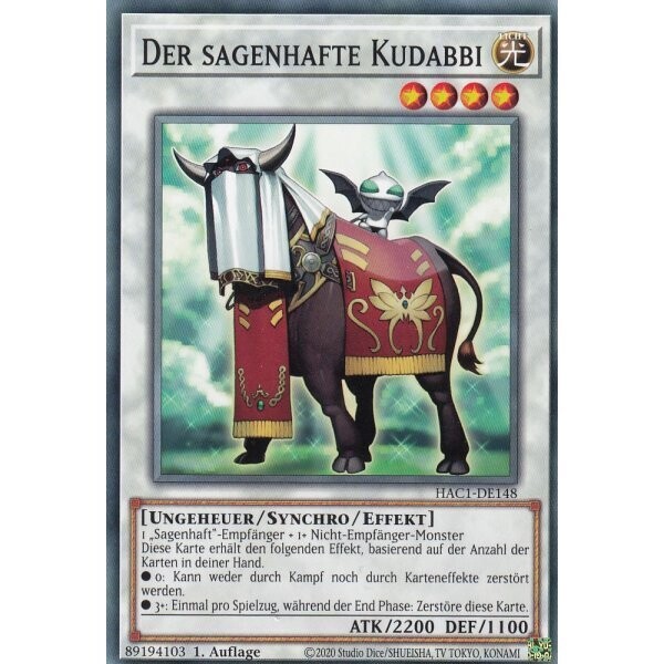 Der sagenhafte Kudabbi (HAC1)
