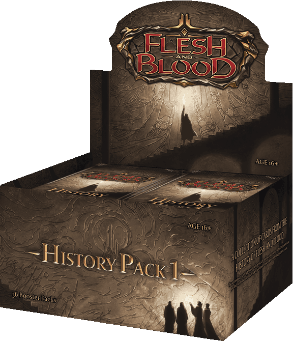 Flesh &amp; Blood - Booster Display - History Pack 1 - EN