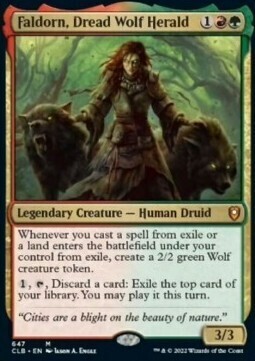 Faldorn, Dread Wolf Herald (Mythic-CLB) Foil